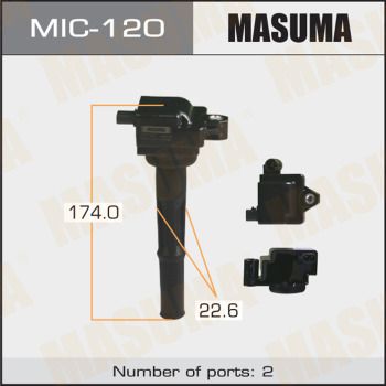Купить MIC-120 Masuma Катушка зажигания Ленд Крузер 90 3.4 i 24V