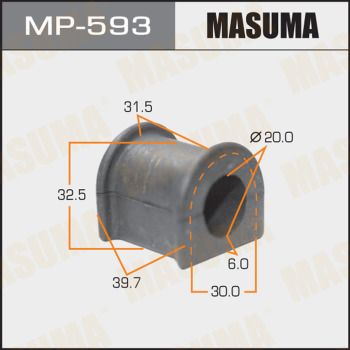 Втулка стабілізатора MP-593 Masuma фото 1