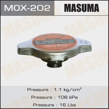 Купить MOX-202 Masuma Крышка расширительного бачка Хонда СРВ (2.0, 2.0 16V 4WD)