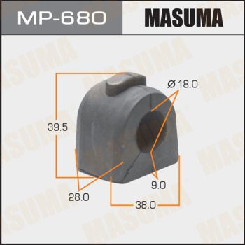 Втулка стабілізатора MP-680 Masuma фото 1