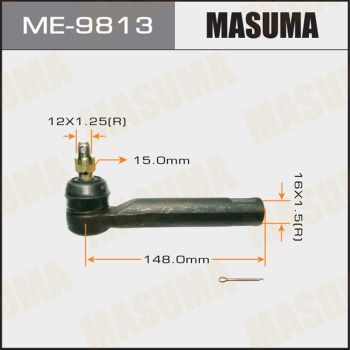 Купити ME-9813 Masuma Рульовий наконечник Avensis T25 (2.0, 2.2, 2.4)