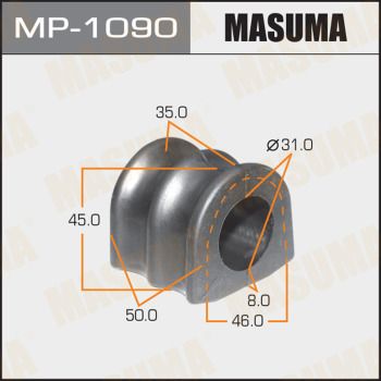 Купить MP-1090 Masuma Втулки стабилизатора Навара (2.5 dCi, 2.5 dCi 4WD, 3.0 dCi 4WD)