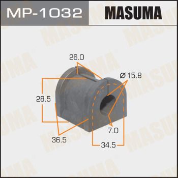 Купити MP-1032 Masuma Втулки стабілізатора Outlander 1 (2.0 4WD, 2.0 Turbo 4WD, 2.4 4WD)