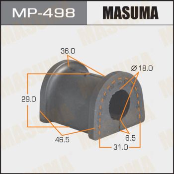 Купити MP-498 Masuma Втулки стабілізатора Галант 8 (2.0, 2.4, 2.5)