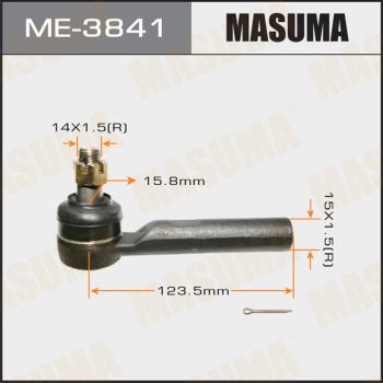 Купити ME-3841 Masuma Рульовий наконечник Land Cruiser (3.0 D-4D, 4.0)