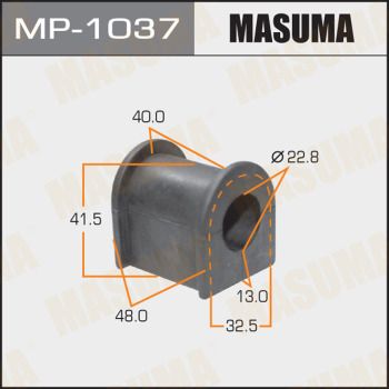 Купити MP-1037 Masuma Втулки стабілізатора Mazda 6 (GG, GY) (1.8, 2.0, 2.3)