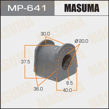Втулка стабілізатора/rear/ PAJERO/ V21W MP-641 Masuma фото 1
