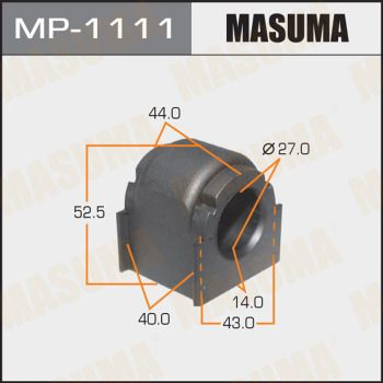 Купить MP-1111 Masuma Втулки стабилизатора СХ-7 (2.2 MZR-CD, 2.3 MZR DISI Turbo)