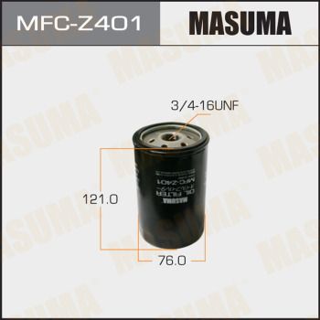 Масляний фільтр MFC-Z401 Masuma –  фото 1
