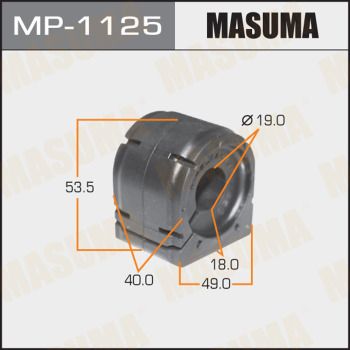 Купить MP-1125 Masuma Втулки стабилизатора Мазда 3 БМ (1.5, 1.6, 2.0, 2.2)