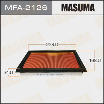 Купити MFA-2126 Masuma Повітряний фільтр  Прімера (P10, P11) (1.6, 1.6 16V, 1.6 i)