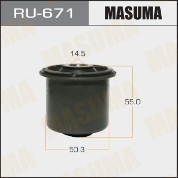 Купити RU-671 Masuma - САЙЛЕНТБЛОКИ Сайлентблок PATROL Y62 front up