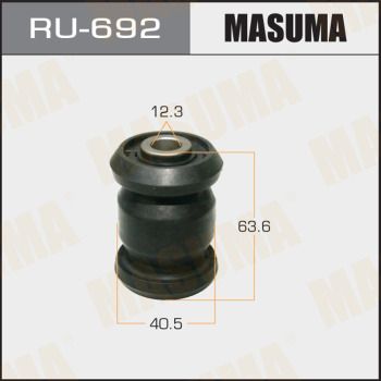 Купить RU-692 Masuma Втулки стабилизатора СХ-7 (2.3 MZR DISI Turbo, 2.5 MZR)