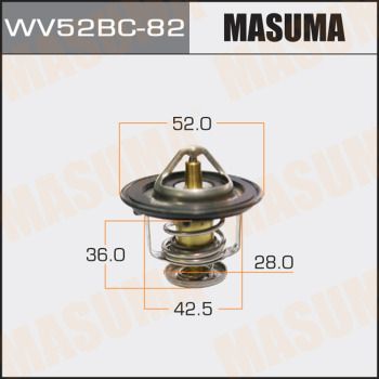 Купити WV52BC-82 Masuma Термостат  Jazz 1.3