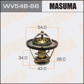 Термостат WV54B-88 Masuma –  фото 1
