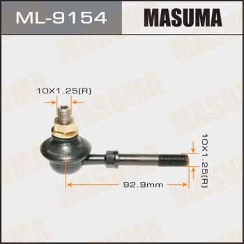 Купити ML-9154 Masuma Стійки стабілізатора Аутлендер 1 (2.0, 2.4)