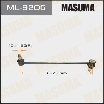 Купити ML-9205 Masuma Стійки стабілізатора Мазда 5 (1.6, 1.8, 2.0)