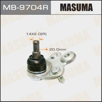 Шарова опора MB-9704R Masuma фото 1