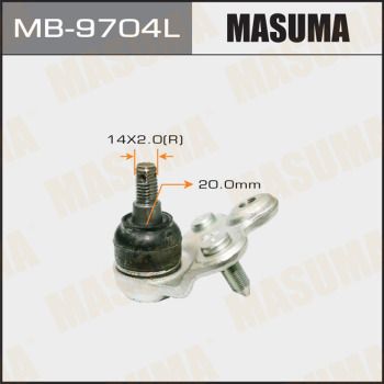 Шарова опора MB-9704L Masuma фото 1
