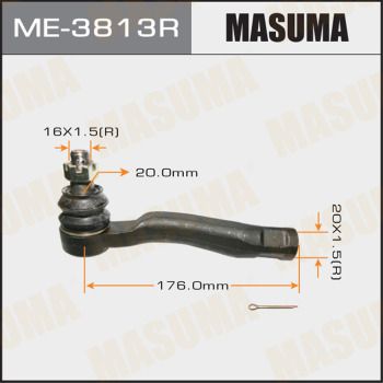 Купить ME-3813R Masuma Рулевой наконечник Land Cruiser 100 (4.2 TD, 4.7)