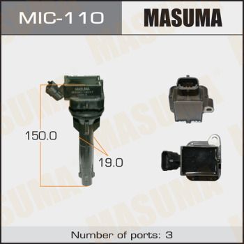 Купити MIC-110 Masuma Котушка запалювання Королла 110 (1.4, 1.4 16V)