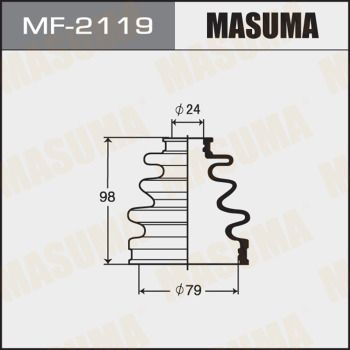 Купити MF-2119 Masuma Пильник ШРУСа Corolla (120, 140, 150) (1.4 VVT-i, 1.5, 1.6 VVT-i)