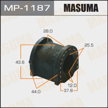 Купить MP-1187 Masuma Втулки стабилизатора Colt (1.1, 1.3, 1.5)