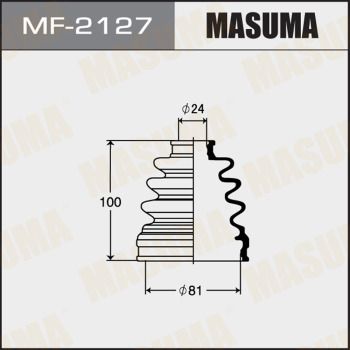 Купити MF-2127 Masuma Пильник ШРУСа Corolla (1.3, 1.4, 1.6)