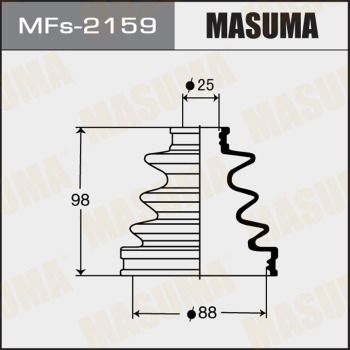 Купить MFs-2159 Masuma Пыльник ШРУСа Prius 1.8 Hybrid