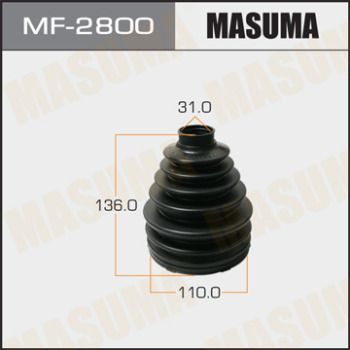 Пыльник ШРУСа Пластик MF-2800 LAND CRUISER/ HDJ101, UZJ100 front out MF2800 Masuma фото 1