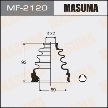 Купить MF-2120 Masuma Пыльник ШРУСа Corolla (100, 120, 140, 150) (1.4, 1.5, 1.6, 1.8, 2.0)
