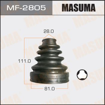 Пыльник ШРУСа MF-2805 Masuma фото 1