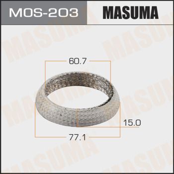 Купить MOS-203 Masuma Прокладки глушителя Subaru XV (2.0 i, 2.0 i AWD)