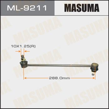 Купити ML-9211 Masuma Стійки стабілізатора Mazda 6 GJ (2.0, 2.2 D, 2.5)