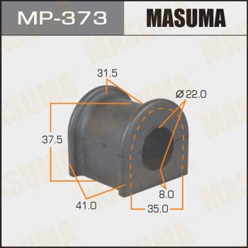 Купить MP-373 Masuma Втулки стабилизатора Rav 4 (1.8 VVTi, 2.0 D-4D 4WD, 2.0 VVTi 4WD)