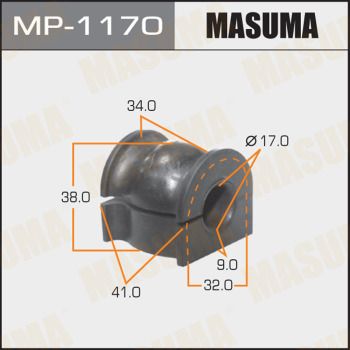 Втулка стабілізатора MP-1170 Masuma фото 1