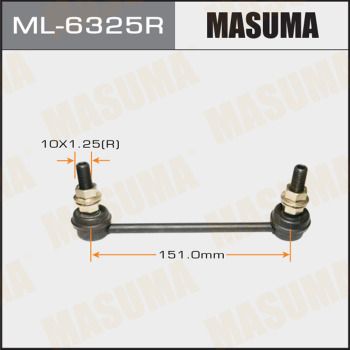 Купить ML-6325R Masuma Стойки стабилизатора Хонда ХРВ (1.6 16V, 1.6 16V 4WD)