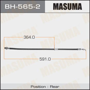 Купить BH-565-2 Masuma Тормозной шланг Камри (30, 40, 50) (2.0, 2.4, 2.5, 3.0, 3.5)