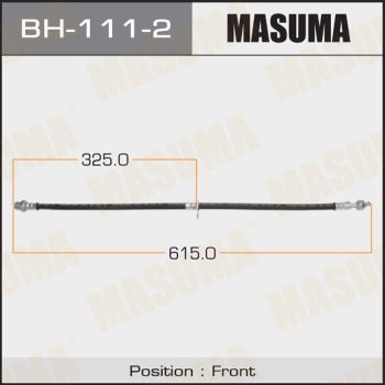 Купить BH-111-2 Masuma Тормозной шланг Corolla (120, 140, 150) (1.4, 1.6, 1.8, 2.0, 2.2)