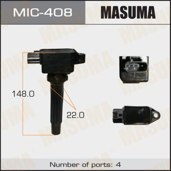 Котушка запалювання MIC-408 Masuma фото 1