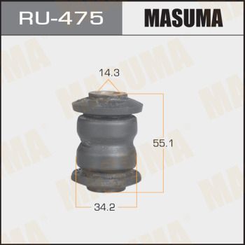Втулка стабілізатора RU-475 Masuma фото 1