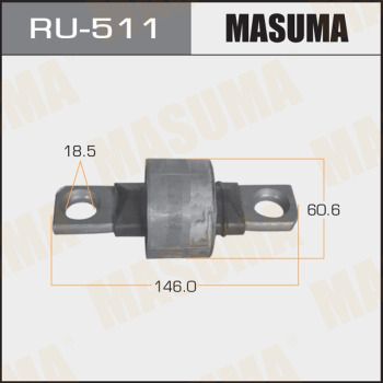Сайлентблок MAZDA 6 02- rear RU511 Masuma фото 1