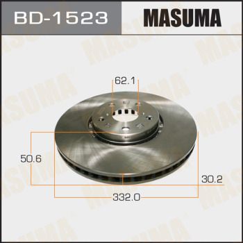 Гальмівний диск BD-1523 Masuma фото 1