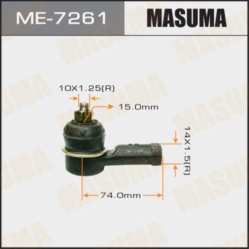 Купити ME-7261 Masuma Рульовий наконечник Екліпс (2.0 i 16V, 2.0 i 16V 4WD, 2000 GT 16V)