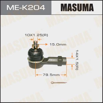 Купити ME-K204 Masuma Рульовий наконечник Getz (1.1, 1.3, 1.4, 1.5, 1.6)