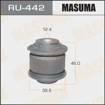 Втулка стабілізатора RU-442 Masuma фото 1
