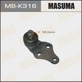 Купити MB-K316 Masuma Шарова опора Santa FE (2.2, 2.4)