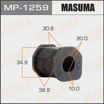 Купити MP-1259 Masuma Втулки стабілізатора Pajero Sport 1 (2.5 TD, 3.0 V6)