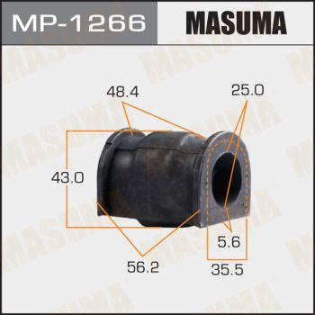 Купить MP-1266 Masuma Втулки стабилизатора Сузуки СХ4 (1.6, 1.6 DDiS)