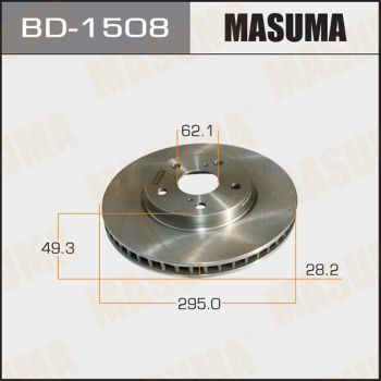 Тормозной диск BD-1508 Masuma фото 1